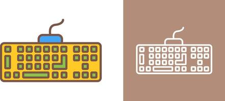 diseño de icono de teclado vector