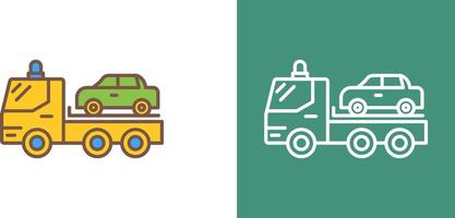 Tow Truck Icon Design vector