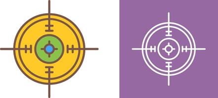 Aim Icon Design vector