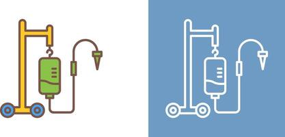 Intravenous Icon Design vector