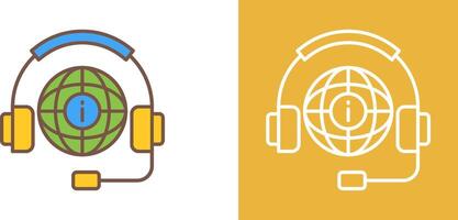 Call Center Icon Design vector