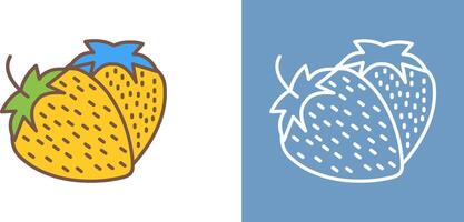 Strawberry Icon Design vector