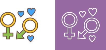 Genders Icon Design vector