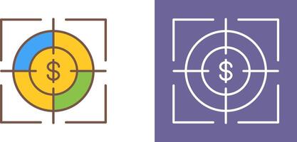 Target Icon Design vector