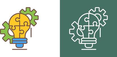 Problem Solving Icon Design vector