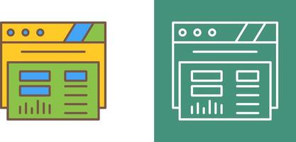 Dashboard Icon Design vector
