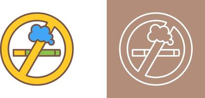 No Smoking Icon Design vector