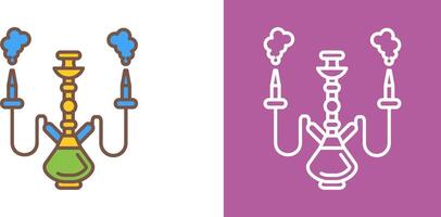 Shisha Icon Design vector