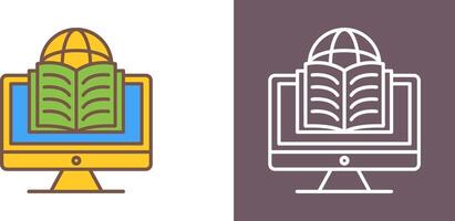 Learning Icon Design vector