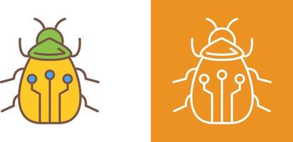 Bug Icon Design vector