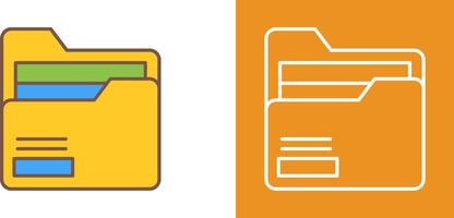 Folder Icon Design vector