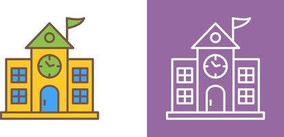 University Campus Icon Design vector