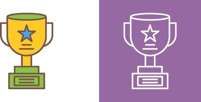 Trophy Icon Design vector