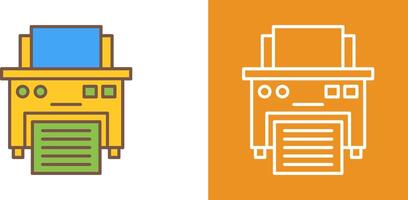 Printer Icon Design vector