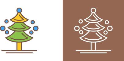 Pine Tree Icon Design vector