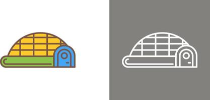 Igloo Icon Design vector