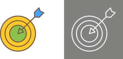 Goal Icon Design vector