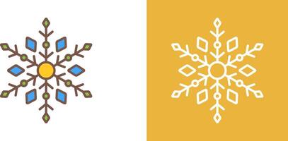 Snow Flake Icon Design vector