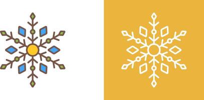 Snow Flake Icon Design vector