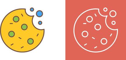 Cookie Icon Design vector