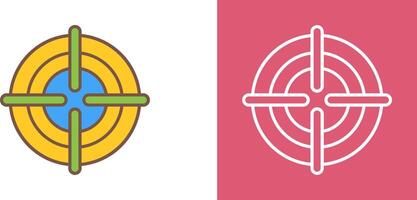Target Icon Design vector