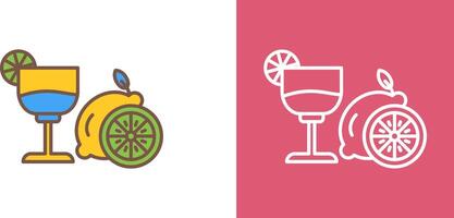 Lime Juice Icon Design vector