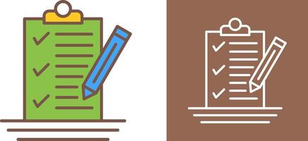 Check List Icon Design vector