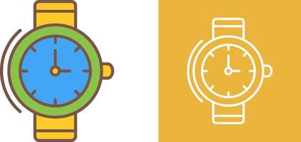 muñeca reloj icono diseño vector