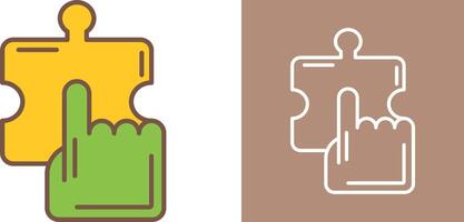 Quick Selection Icon Design vector