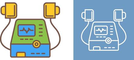 Defribillator Icon Design vector