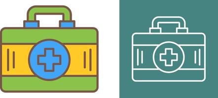 First Aid Kit Icon Design vector