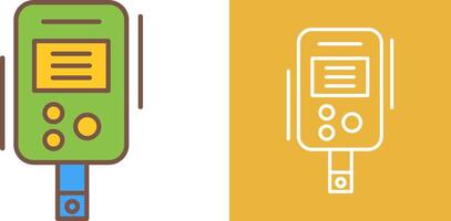 Diabetes Test Icon Design vector