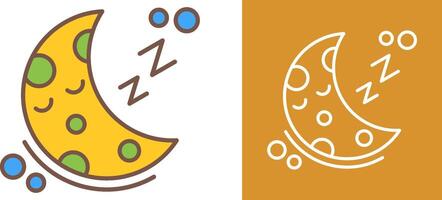 Sleeping Icon Design vector