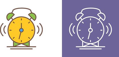 Alarm Clock Icon Design vector