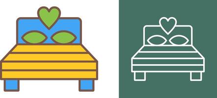 Bedroom Icon Design vector