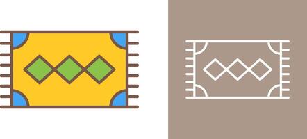 alfombra icono diseño vector