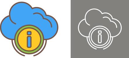 Cloud Computing Icon Design vector