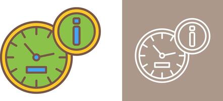 Clock Icon Design vector