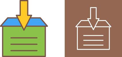 Archive Icon Design vector
