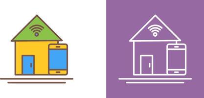 Home Automation Icon Design vector