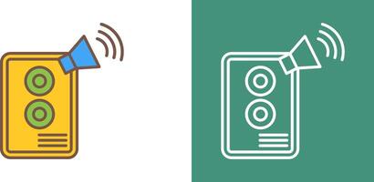 Speaker Icon Design vector