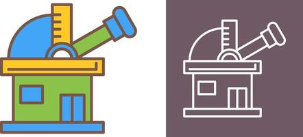 Observatory Icon Design vector