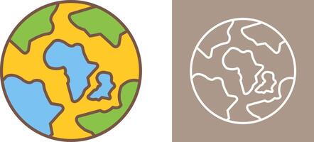 Earth Icon Design vector