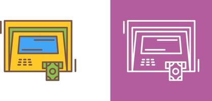 ATM Icon Design vector