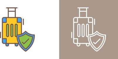 Travel Protection Icon Design vector