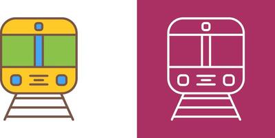 diseño de icono de tren vector