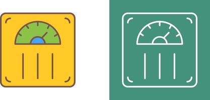 Weight Scale Icon Design vector