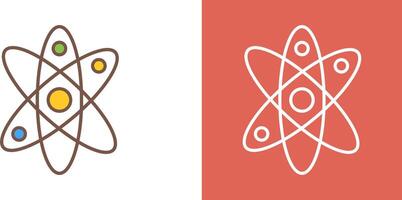 Atom Icon Design vector