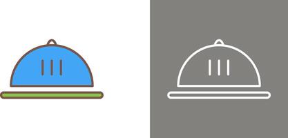 Dish Icon Design vector