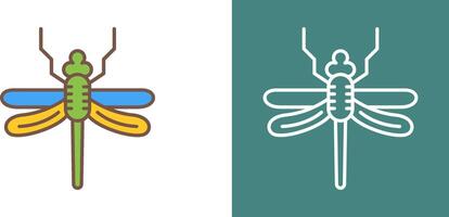 Dragonfly Icon Design vector